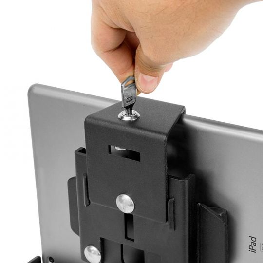 Adjustable Aluminum Tablet Mount with Key Lock