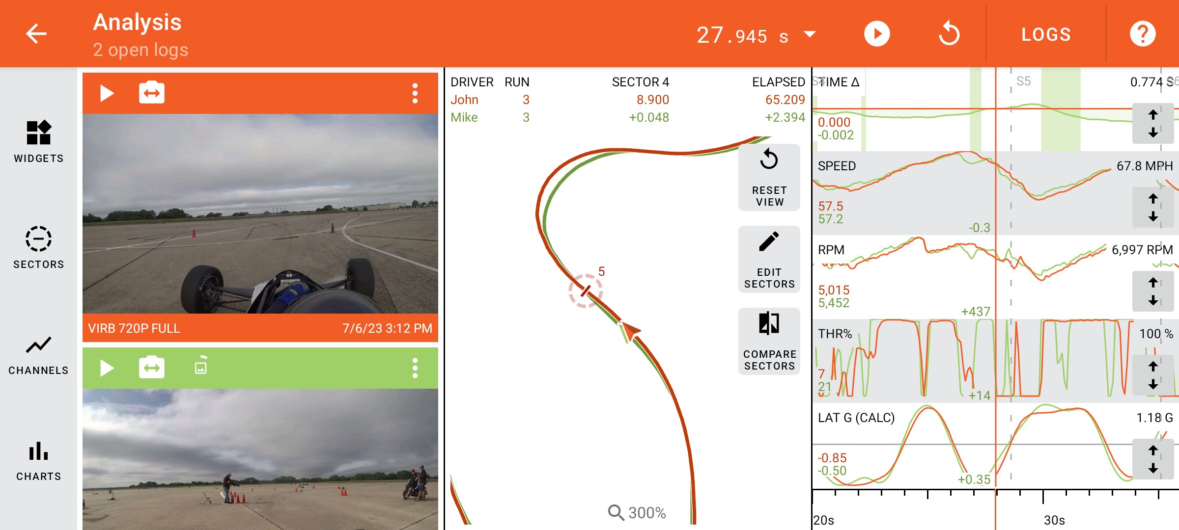 SoloStorm Autocross Data Logger for Android