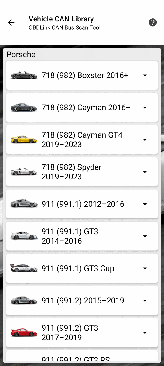 Vehicle CAN Library