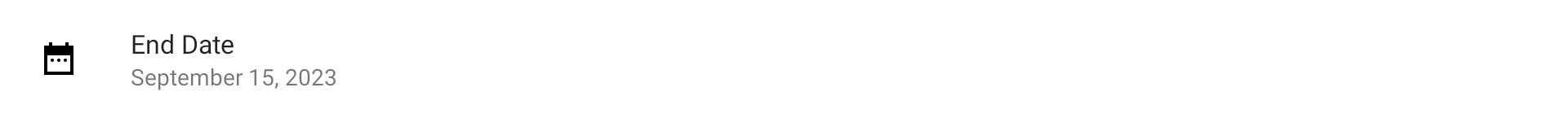 Cloud Search Criteria - End Date