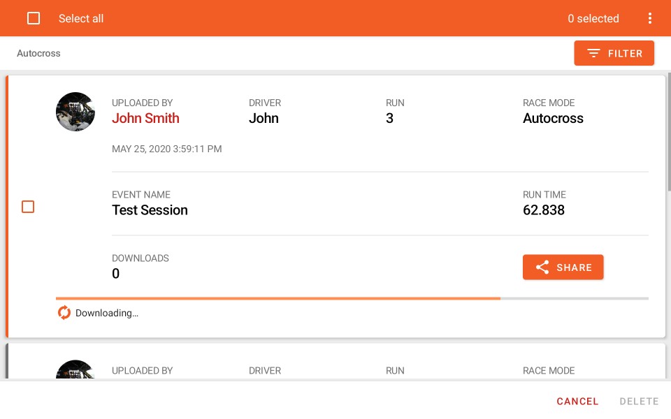 Cloud Search - Delete Logs