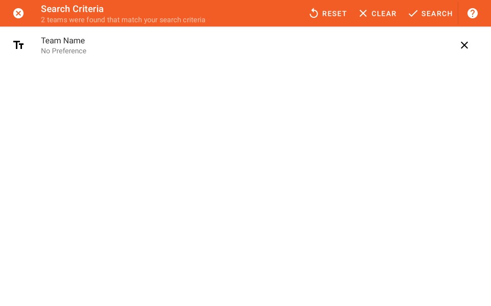 Cloud Teams Criteria