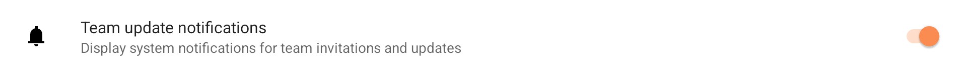 Cloud Subscription - Team update notifications