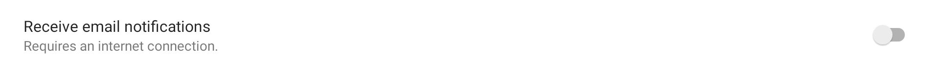 Cloud Subscription - Email Notifications