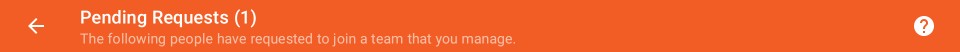 Cloud Team Requests - Toolbar