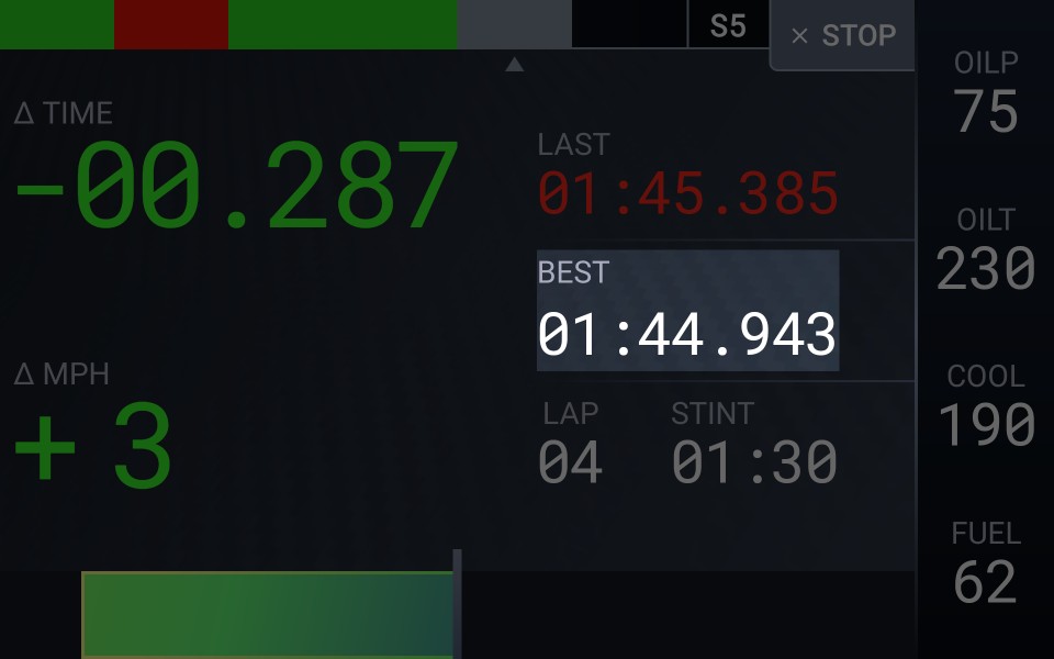 Lap Timer - Best time