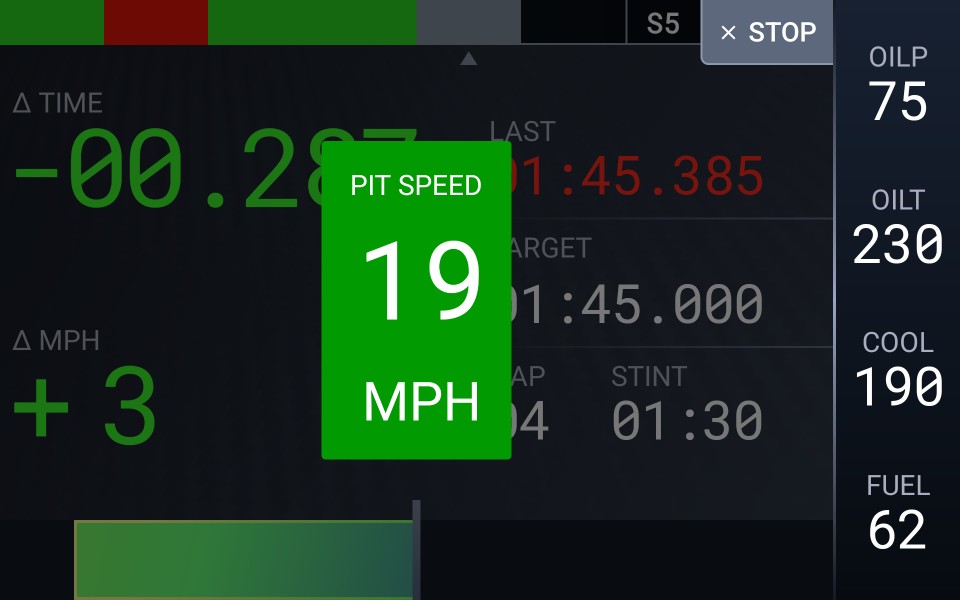 Lap Timer - Pit Speed