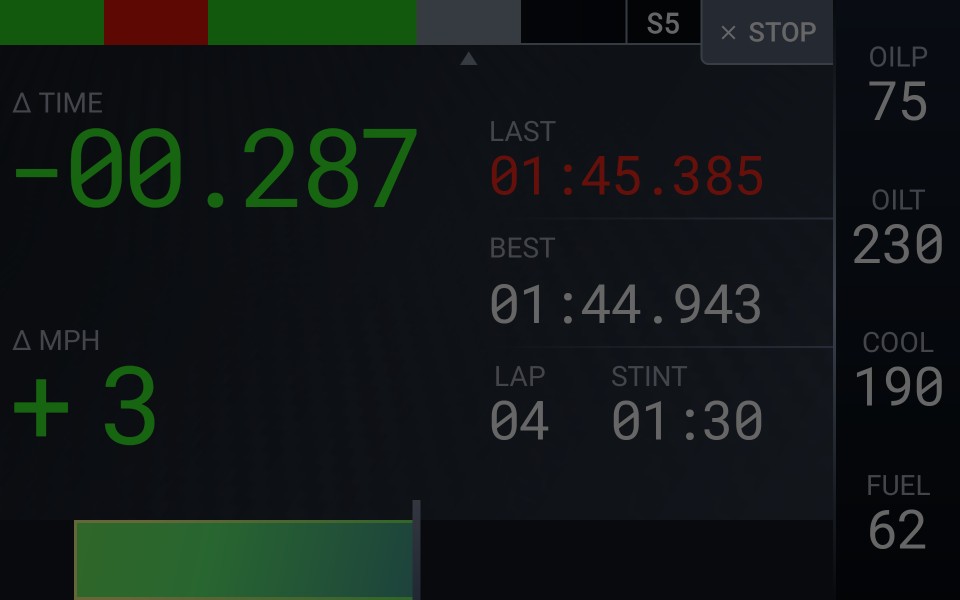 Lap Timer - progress