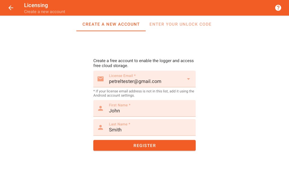 Registration