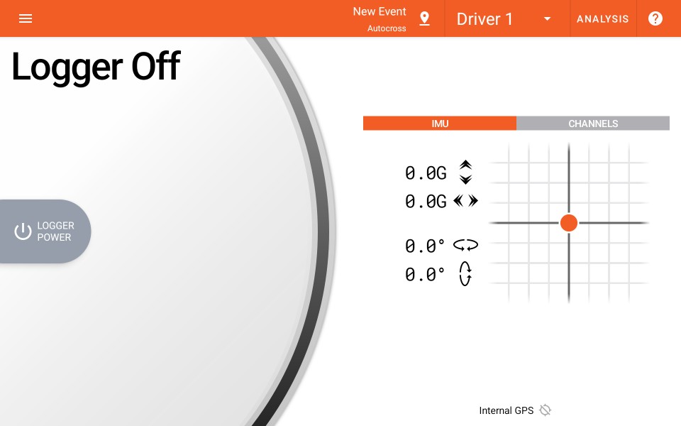 Logger screen - off