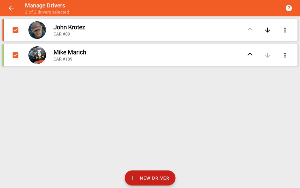 Manage Driver