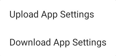 Settings Toolbar - Petrel Cloud