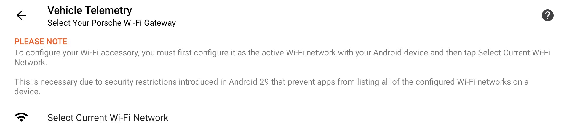 Current WiFi