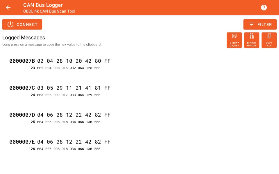 CAN Bus Logger