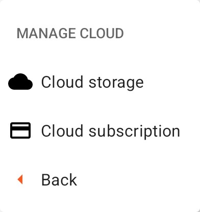 Browse Logs Toolbar - Manage Cloud